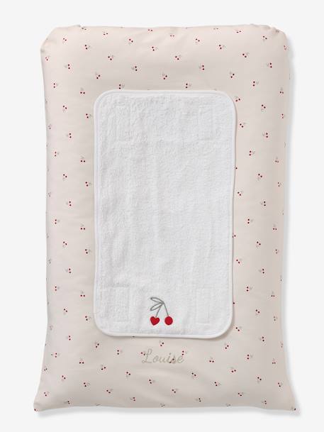 CHERRY changing mat printed beige 