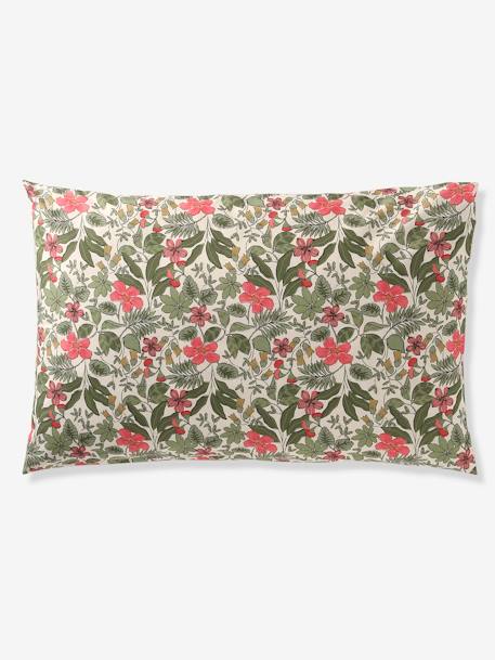 Duvet Cover + Pillowcase Set with Recycled Cotton for Children, Tropical multicoloured 