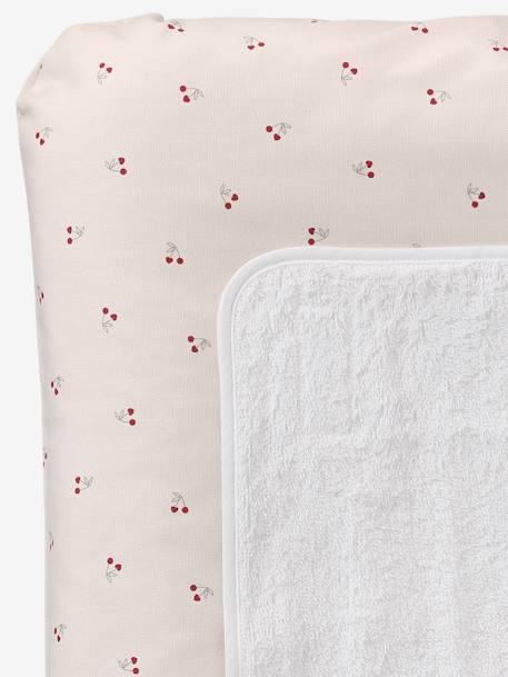 CHERRY changing mat printed beige 
