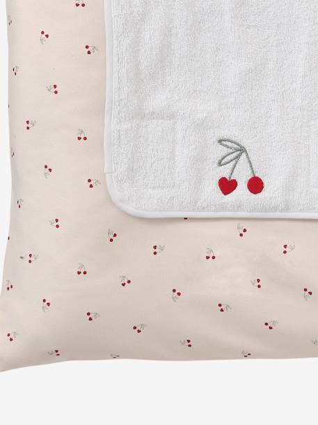 CHERRY changing mat printed beige 