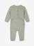 Pack of 3 Basics sleepsuits green 