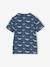 Pack of 3 'Whale' short-sleeved t-shirts for boys ocean blue 