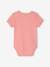 5 pack of short-sleeved baby bodysuits set white 