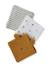 Pack of 3 Cotton Gauze Muslin Squares, SAVANA multicoloured 
