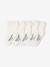 Pack of 5 Pairs of Socks for Baby Girls blush+clay beige+ecru 