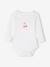 3 pack long-sleeved cherry bodysuits pale pink 