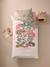 Duvet Cover + Pillowcase Set with Recycled Cotton for Children, Tropical multicoloured 