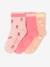 Pack of 3 Pairs of Fruit Ankle Socks for Girls rose 