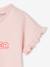 Organic Cotton T-Shirt with Message, for Babies pale pink 