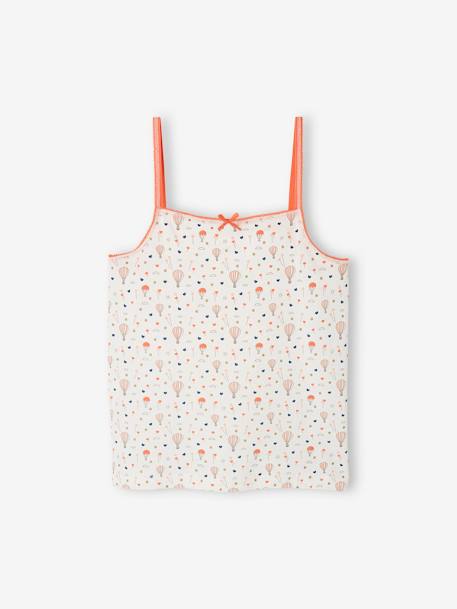 Pack of 3 Fancy Vests for Girls pale pink 