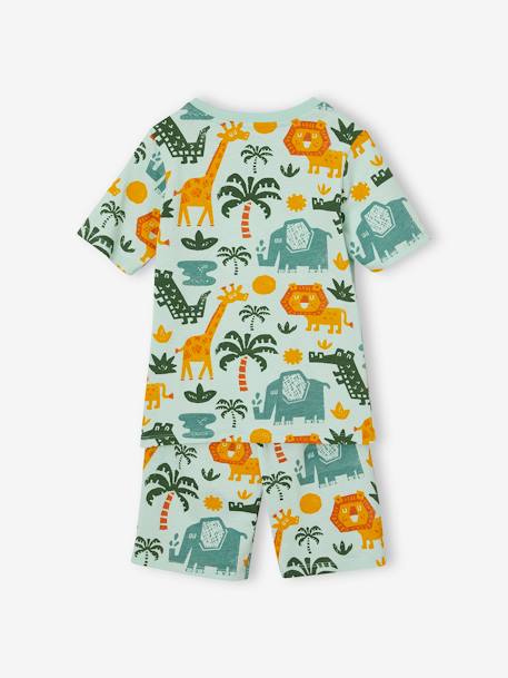 Pack of 2 Savannah Pyjamas for Boys petrol blue 