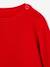 Knitted jumper for boys red 