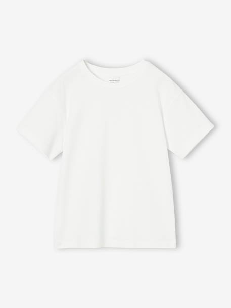 Pack of 3 plain boys' t-shirts - BASICS olive+sky blue 