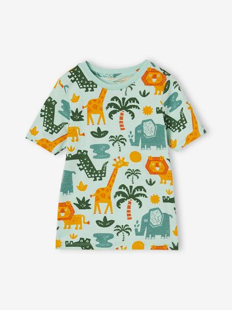 Pack of 2 Savannah Pyjamas for Boys petrol blue 