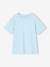 Pack of 3 plain boys' t-shirts - BASICS olive+sky blue 
