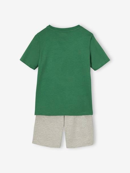 Pack of 2 Savannah Pyjamas for Boys petrol blue 