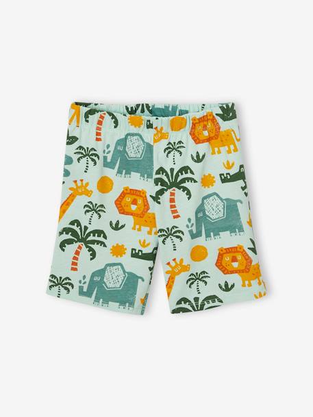 Pack of 2 Savannah Pyjamas for Boys petrol blue 