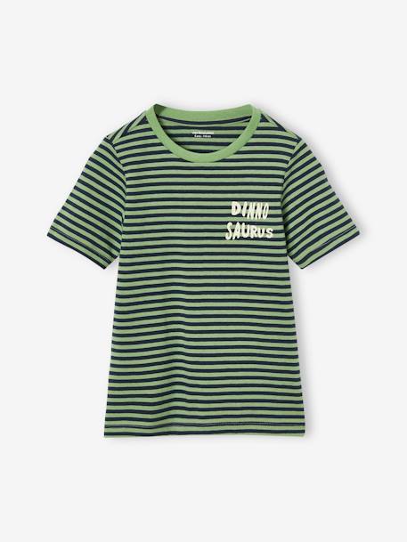 Pack of 2 Dino Pyjamas for Boys green 