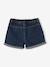 Girls' denim shorts - BASICS brut denim+light blue 