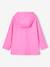 Hooded raincoat for girls rose 