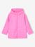 Hooded raincoat for girls rose 