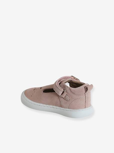 Leather Sandals for Babies rosy 