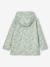 Printed hooded raincoat for girls green+grey green+multicoloured+navy blue+vanilla 