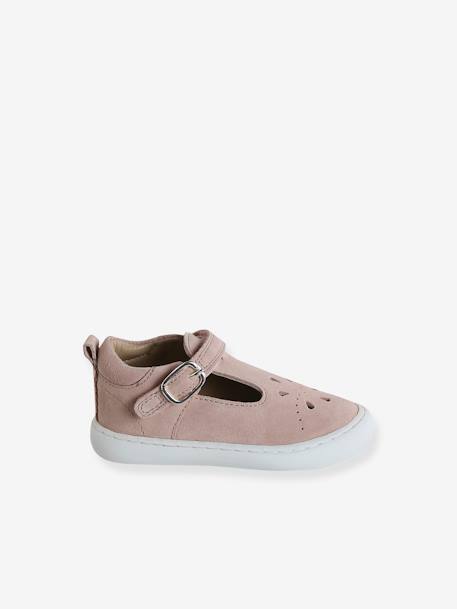 Leather Sandals for Babies rosy 
