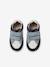 Soft Leather Hook-&-Loop Trainers for Babies, Designed for First Steps set blue 