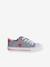 Striped Trainers with Laces & Zip, for Children striped blue 