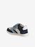 Soft Leather Hook-&-Loop Trainers for Babies, Designed for First Steps set blue 