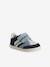 Soft Leather Hook-&-Loop Trainers for Babies, Designed for First Steps set blue 