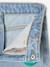 Girls' embroidered floral Mom jeans blue+light blue+medium blue 
