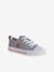 Striped Trainers with Laces & Zip, for Children striped blue 