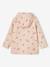 Printed hooded raincoat for girls green+grey green+multicoloured+navy blue+pale pink+vanilla 