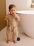 Striped Fancy Knit Jumpsuit for Babies sandy beige 