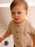 Striped Fancy Knit Jumpsuit for Babies sandy beige 