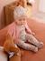 Baby bodysuit, dungarees, hat and cardigan set rose 
