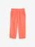 Cropped Cotton Gauze Trousers with Floral Print, for Girls anthracite+BLUE MEDIUM ALL OVER PRINTED+coral 