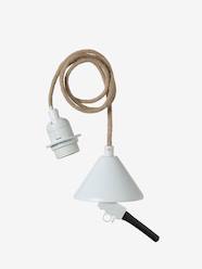 Electric cable and socket for lights