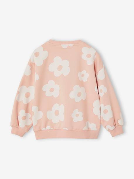 Floral Paw Patrol® Sweatshirt with Skye Motif rosy 
