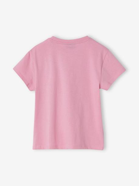 T-Shirt for Girls, The Rolling Stones® peony pink 