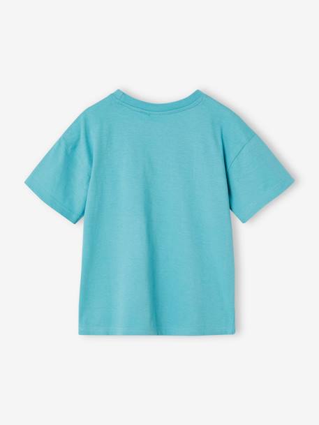 ONE PIECE Logo T-Shirt grey blue 