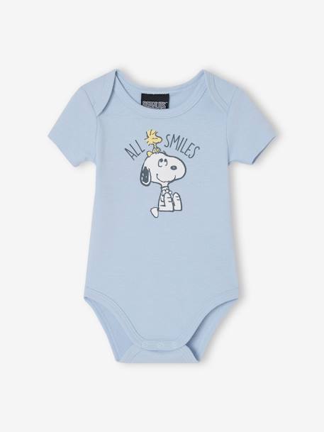 Pack of 2 Bodysuits for Babies, Snoopy Peanuts® pastel yellow 