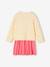 Printed Quilted Jacket & Dress Set for Girls rose 