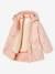 3-in-1 girls' parka pale pink 