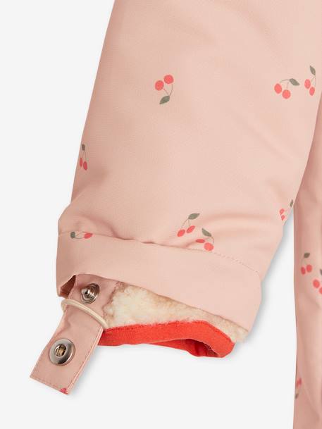 3-in-1 girls' parka pale pink 