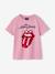 T-Shirt for Girls, The Rolling Stones® peony pink 