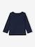Pack of 3 long-sleeved t-shirts for girls - BASICS ecru+striped red 