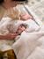 Transformable Baby Nest in Plush Fabric, Bear Beige+ecru+khaki+mouse grey+printed beige+printed pink 